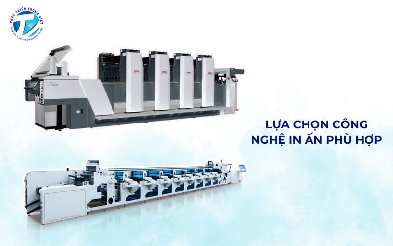Lựa chọn công nghệ in bao bì cho các đơn vị lớn
